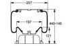 SCANI 001320151 Air Gaiter, pneumatic suspension axle lift